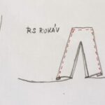 svislý dotykový rozparek začištěný podsádkou
